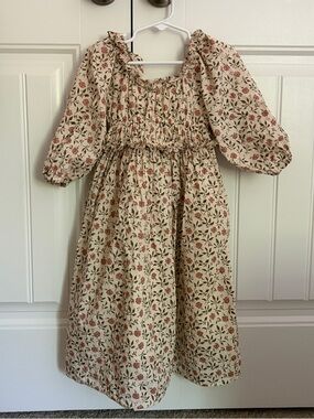 Noralee Junie Dress in Poppy Bloom // Size 4/4T // Cotton